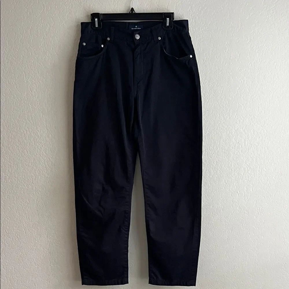 Ermenegildo Zegna Black Men's Pant Made in Italy in Size 33